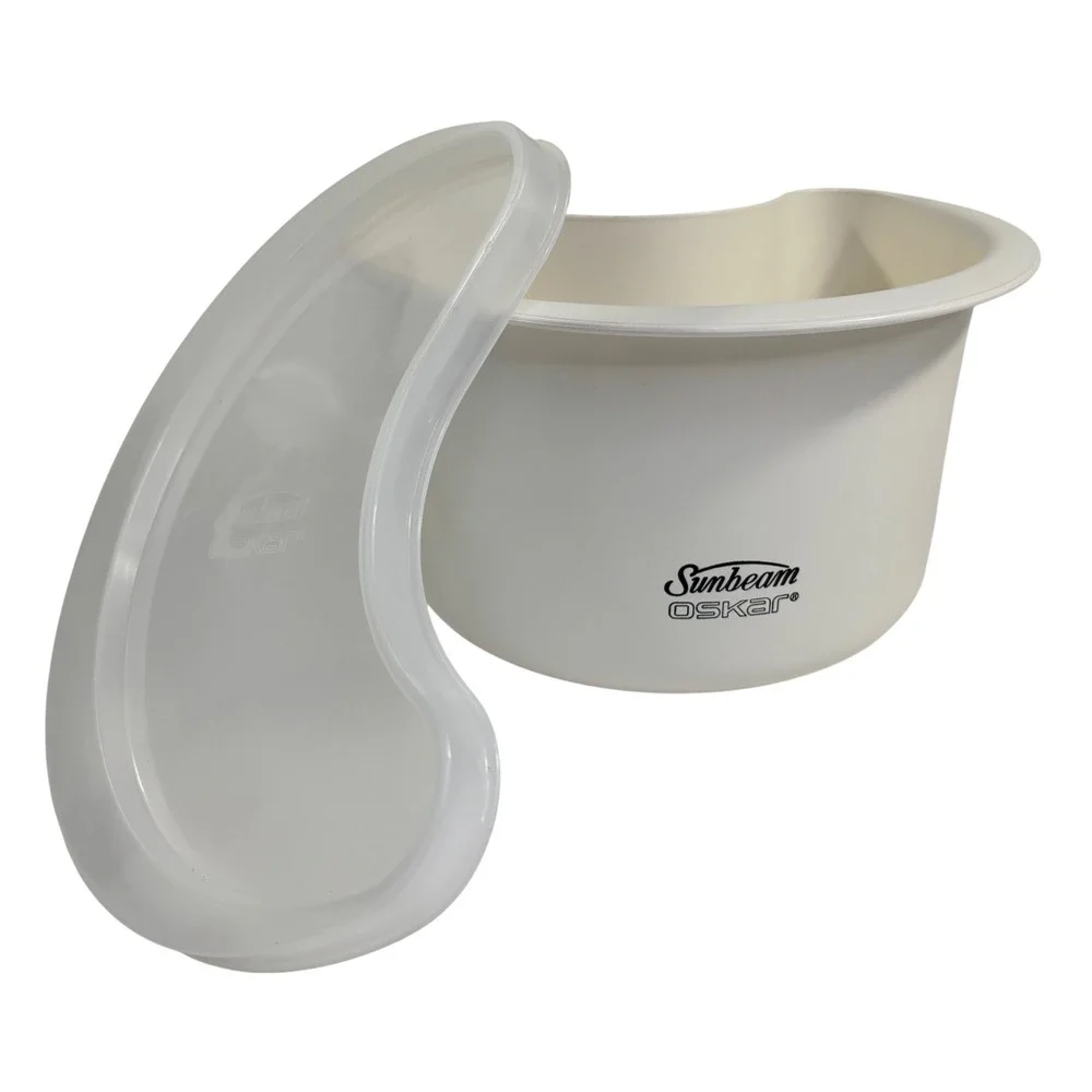 Sunbeam Oskar Food Processor Storage Container with Lid Model 94440 White Kidney